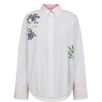 Nümph, Nuflory Shirt, Bright White-Nümph-Minlillebutik.dk