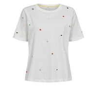 Nümph, Nudelora T-shirt, Cloud Dancer-Nümph-Minlillebutik.dk
