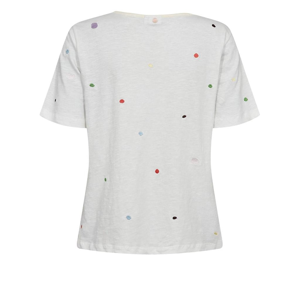 Nümph, Nudelora T-shirt, Cloud Dancer-Nümph-Minlillebutik.dk