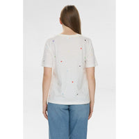 Nümph, Nudelora T-shirt, Cloud Dancer-Nümph-Minlillebutik.dk