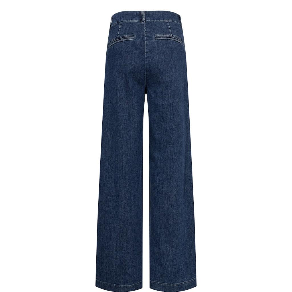 Nümph, HR Wide Jeans, Medium Blue Denim, 30'-Nümph-Minlillebutik.dk
