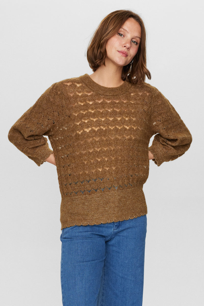 Nümph, Nurietta pointelle pullover , Kangaroo