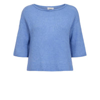 Nümph, Nuriette Pleat Pullover, Provence-Nümph-Minlillebutik.dk