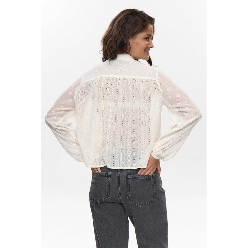 Nümph, Nulaure Short, Cloud dancer-Nümph-Minlillebutik.dk