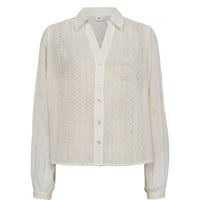 Nümph, Nulaure Short, Cloud dancer-Nümph-Minlillebutik.dk