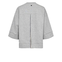 Nümph, Nunathalie Sweat, Medium Grey Melange-Nümph-Minlillebutik.dk