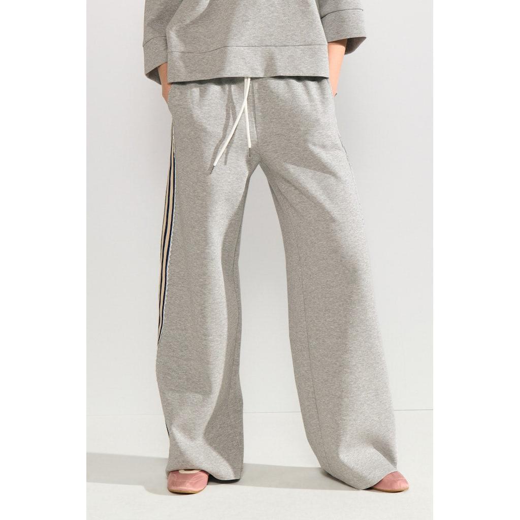 Nümph, Nunathalie Pants, Medium Grey Melange-Nümph-Minlillebutik.dk