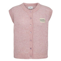 Nümph, Nuriette Check Vest, Pink Lady