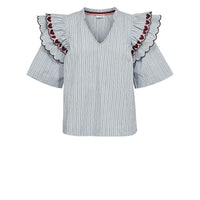 Nümph, Nuditty Blouse, Floaty Blue