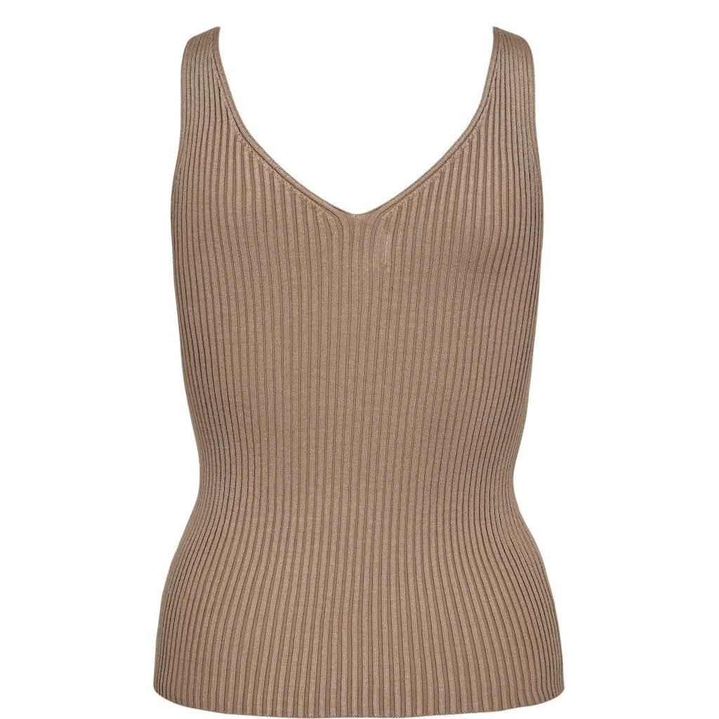 Nümph, Nucerys Cropped Top, Silver Mink