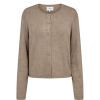 Nümph, Nuashton Cardigan, Silver Mink