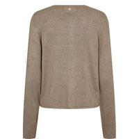 Nümph, Nuashton Cardigan, Silver Mink