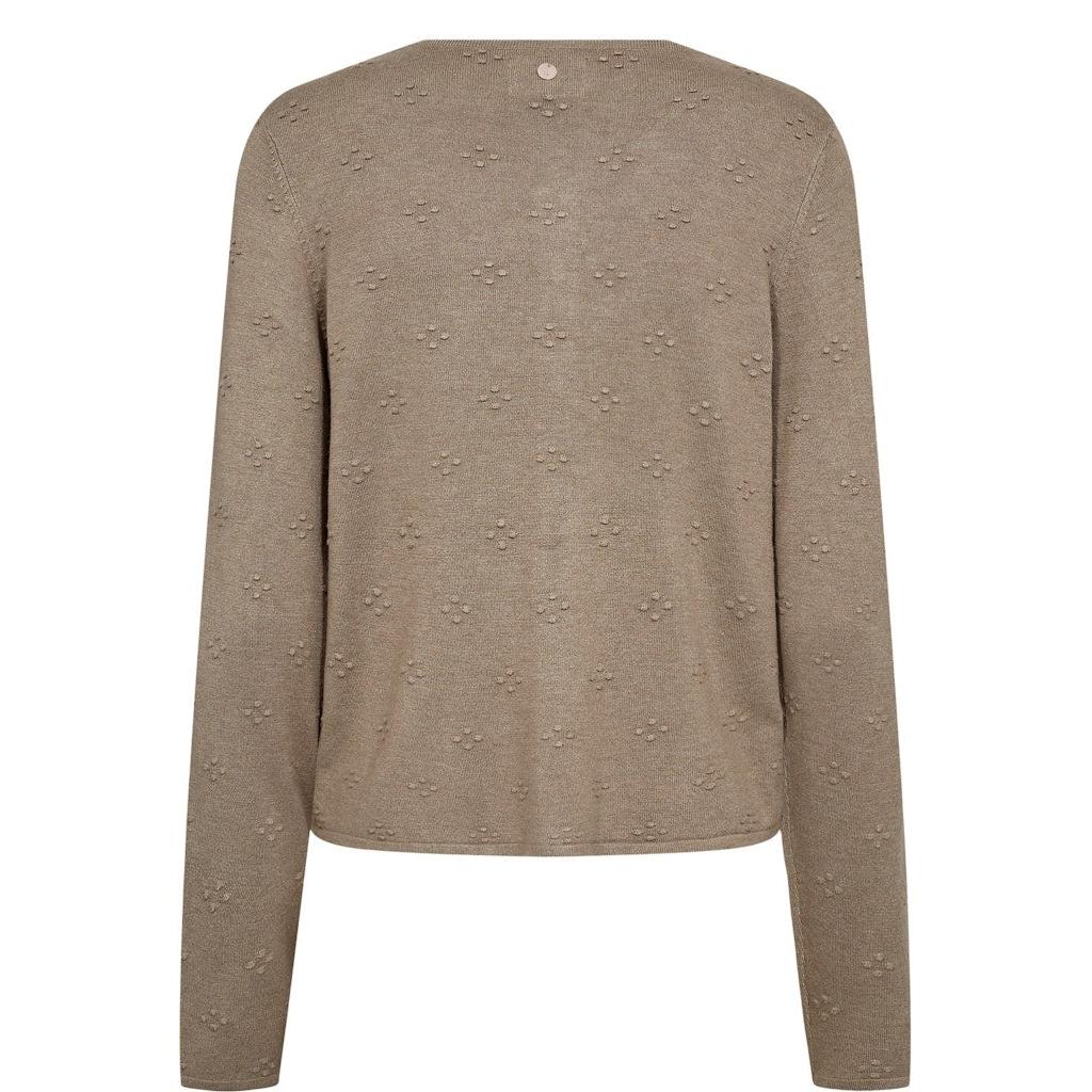 Nümph, Nuashton Cardigan, Silver Mink