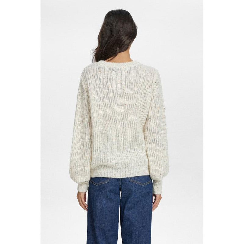 Nümph, Numilani Pullover, Cloud Dancer-Nümph-Minlillebutik.dk