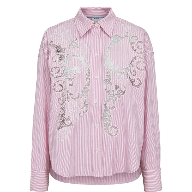 Nümph, Nuvalerie Shirt, Fucshia Pink-Nümph-Minlillebutik.dk