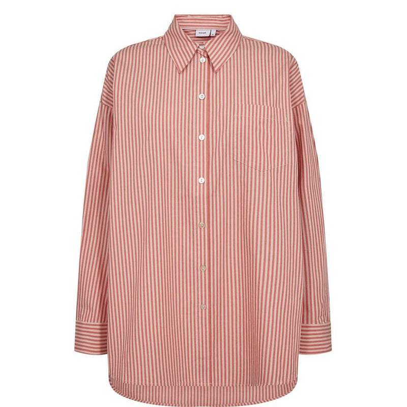 Nümph, Nuhailey Shirt W/O Stones, Cayenne-Nümph-Minlillebutik.dk