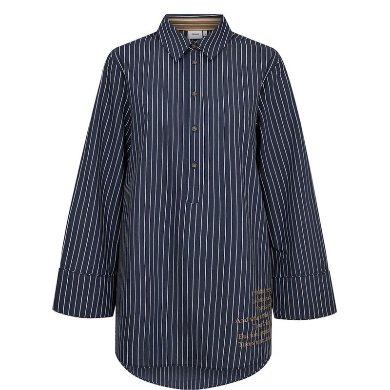 Nümph, Nuastra Shirt, Dark Sapphire-Nümph-Minlillebutik.dk