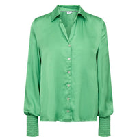 Nümph, Nusinan Shirt, Vibrant Green-Nümph-Minlillebutik.dk