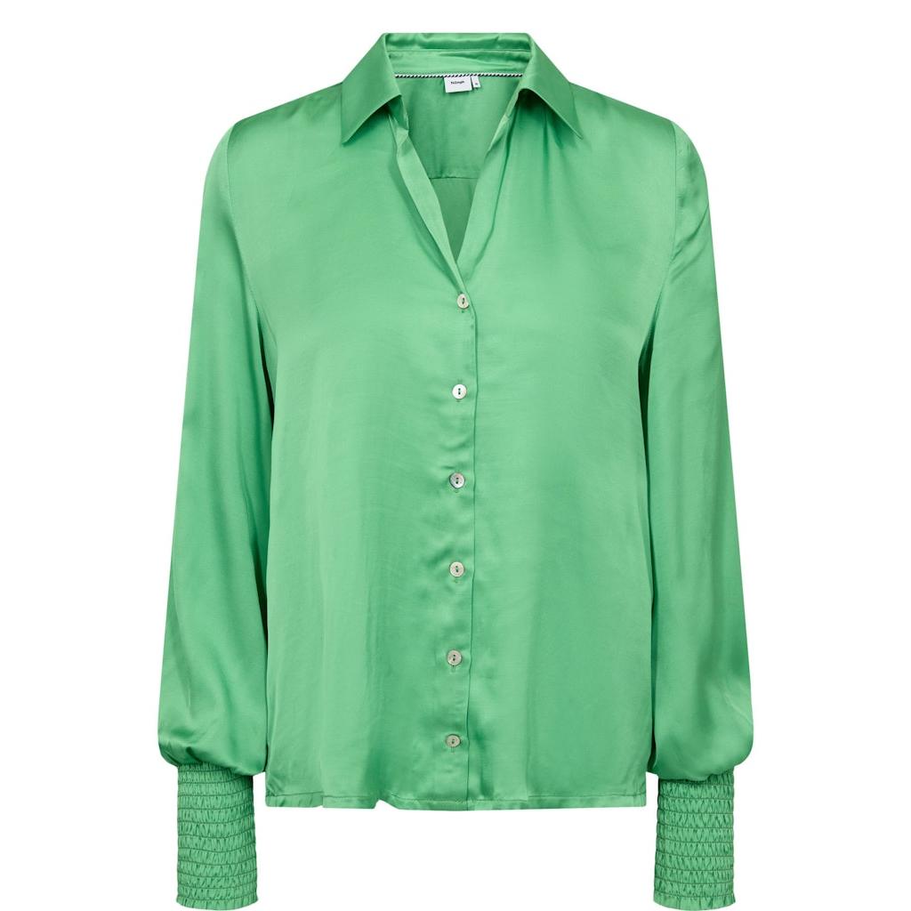 Nümph, Nusinan Shirt, Vibrant Green-Nümph-Minlillebutik.dk