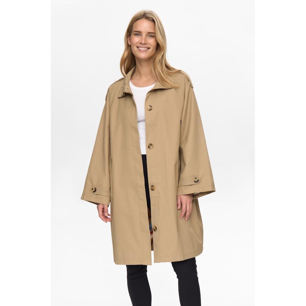 Nümph, Nuflorian Coat, Sesame-Nümph-Minlillebutik.dk