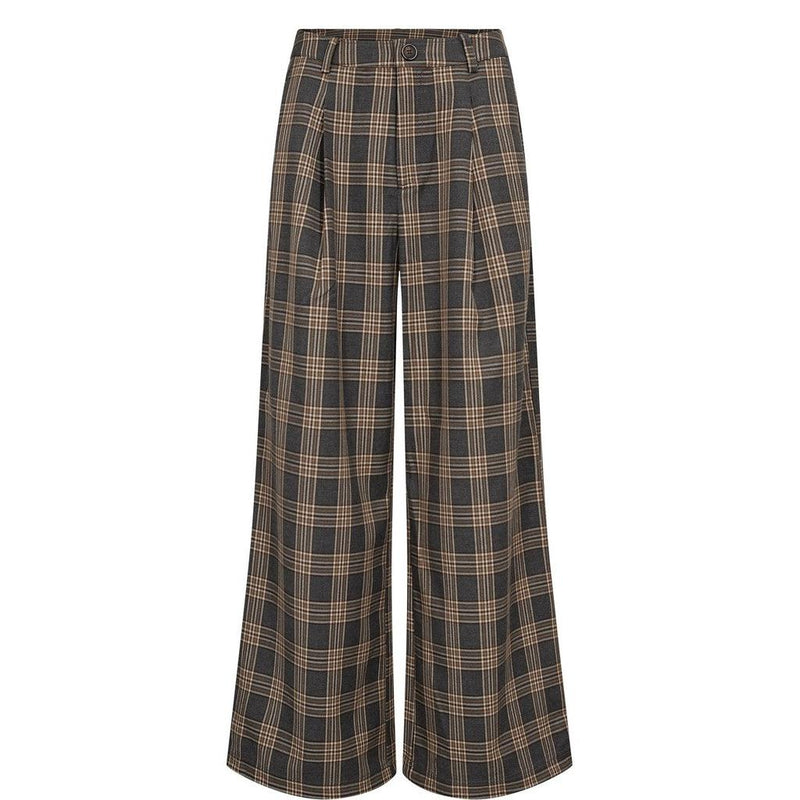 Nümph Nukamala Pants – Dark Grey Melange-Nümph-Minlillebutik.dk