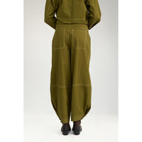 Nümph Nukatti Barrel Pants – Fir Green-Nümph-Minlillebutik.dk