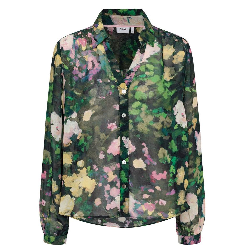 Nümph Nuarvi Shirt – Botanical Garden-Nümph-Minlillebutik.dk