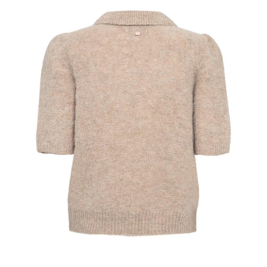 Nümph Nusalia Cardigan – Sesame Melange-Nümph-Minlillebutik.dk