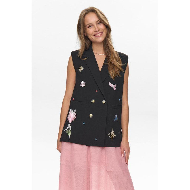 Nümph, Nualmut Long Vest, Caviar-Nümph-Minlillebutik.dk