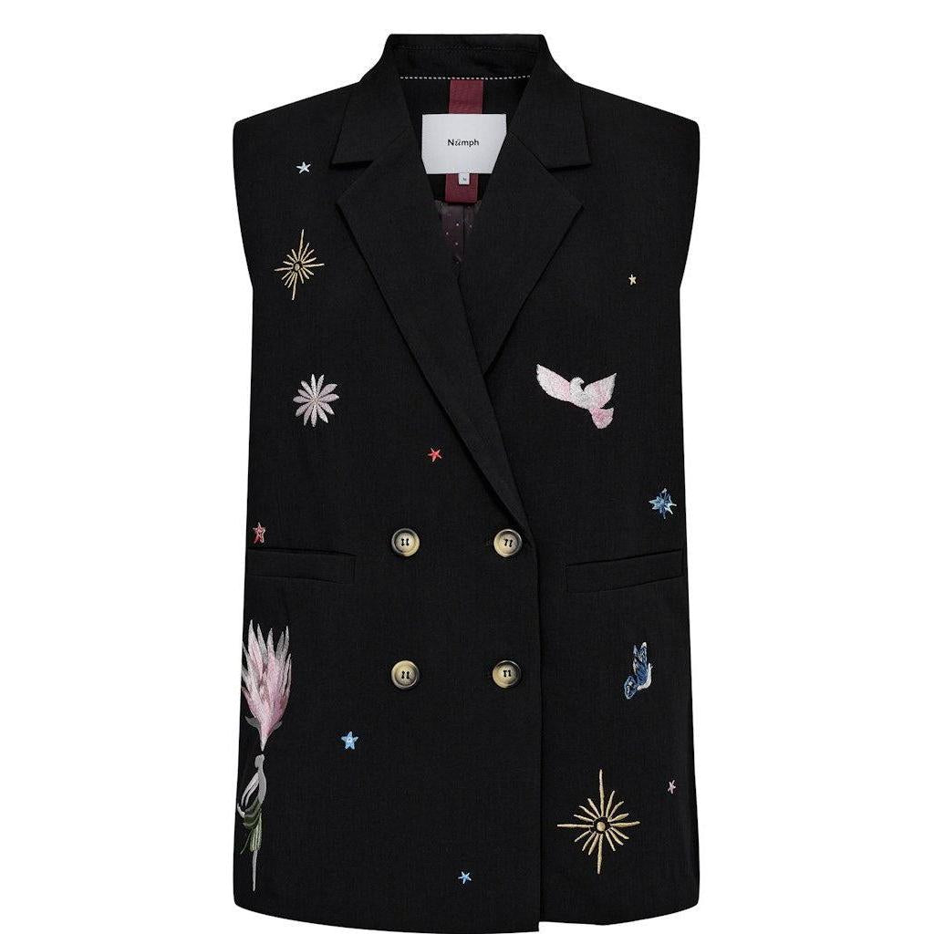 Nümph, Nualmut Long Vest, Caviar-Nümph-Minlillebutik.dk