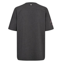 Nümph, Nuprima Oversize T-Shirt, Dark Grey Melange-Nümph-Minlillebutik.dk