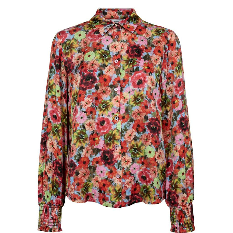 Nümph, Numista Shirt, Fiery Red-Nümph-Minlillebutik.dk