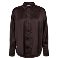 Nümph, Nusatti Shirt, Black Coffee-Nümph-Minlillebutik.dk