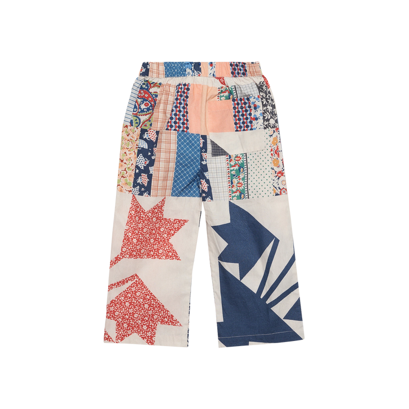 Sissel Edelbo, Mini Organic cotton pant, Flower patchwork