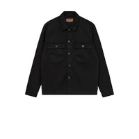 Mos Mosh Gallery, MMGMatteo Brush overshirt, Black