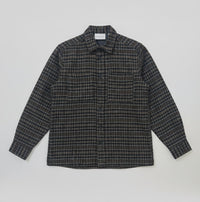 Plenum Studio, Latix New Checke Overshirt, Brown