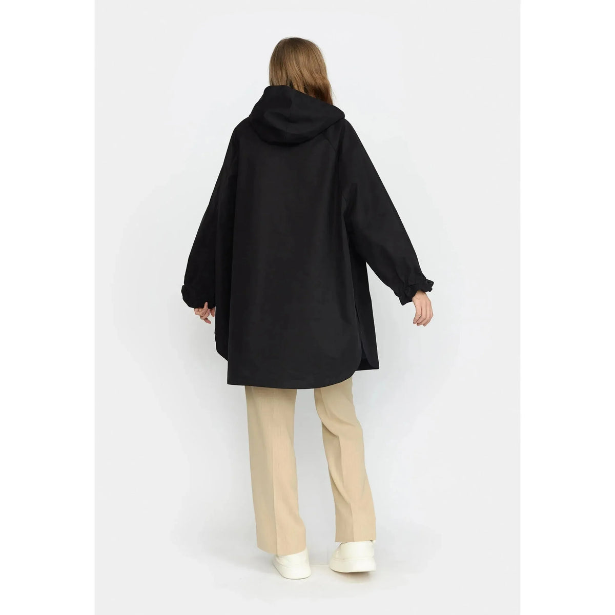 Selfhood, Poncho, Black-Selfhood-Minlillebutik.dk