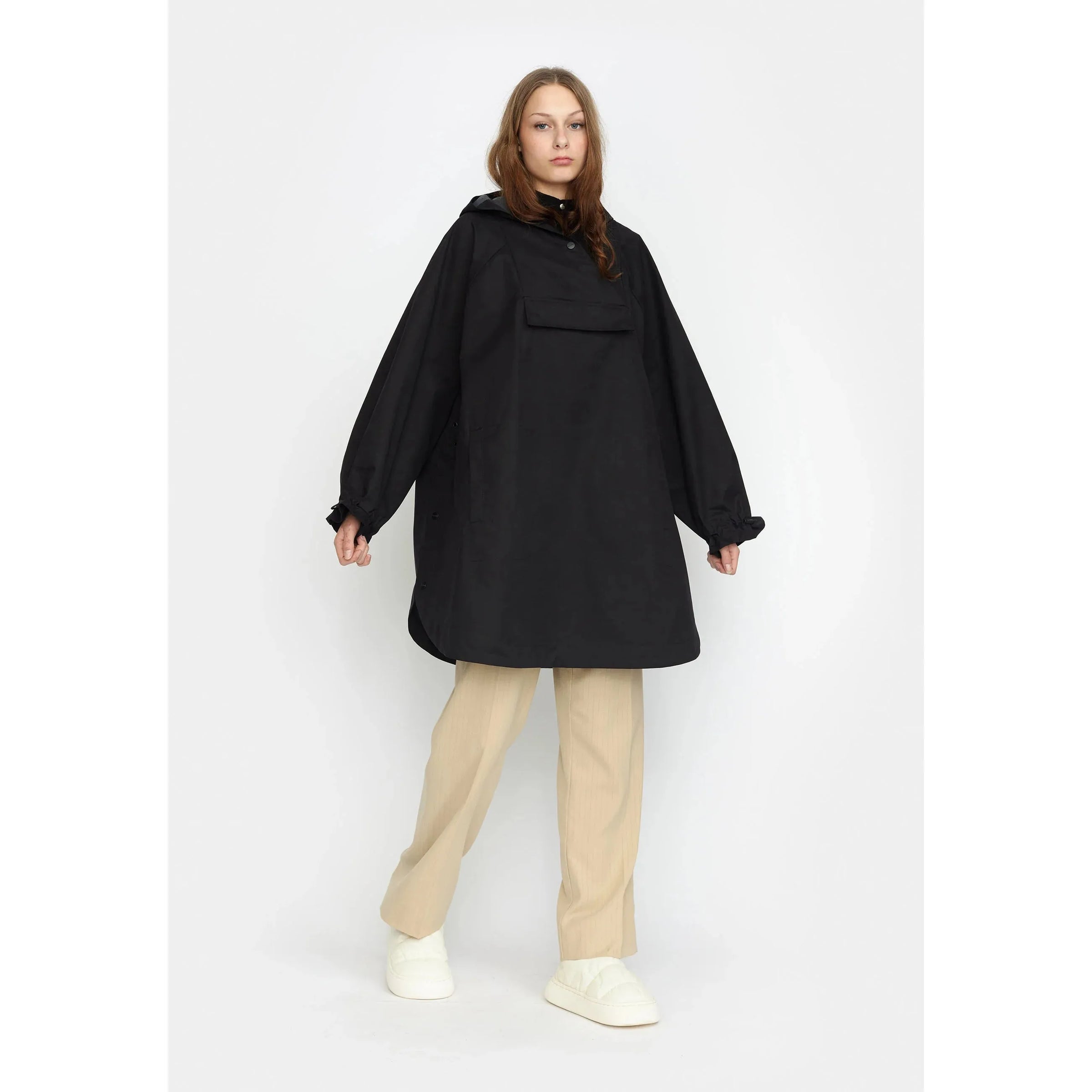 Selfhood, Poncho, Black