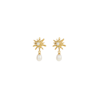 House of Vincent, Rhea øreringe, Forgyldt-House of Vincent-Minlillebutik.dk