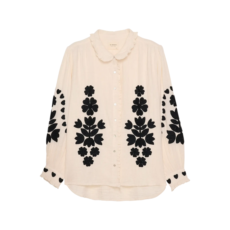 Sissel Edelbo, Rae Shirt, Snow White-Sissel Edelbo-Minlillebutik.dk