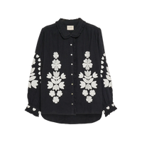 Sissel Edelbo, Rae Shirt, Black-Sissel Edelbo-Minlillebutik.dk