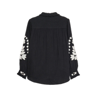 Sissel Edelbo, Rae Shirt, Black-Sissel Edelbo-Minlillebutik.dk