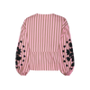 Sissel Edelbo, Rikke Top, Pink Stripes-Sissel Edelbo-Minlillebutik.dk