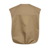 Mos Mosh, MMKura Solid Waistcoat, Sesame-Mos Mosh-Minlillebutik.dk