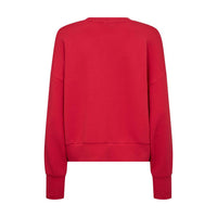 Mos Mosh, MMCelli O-LS Sweatshirt, Chinese Red-Mos Mosh-Minlillebutik.dk