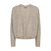 Mos Mosh, MMThora Relax Knit Cardigan, Feather Grey-Mos Mosh-Minlillebutik.dk