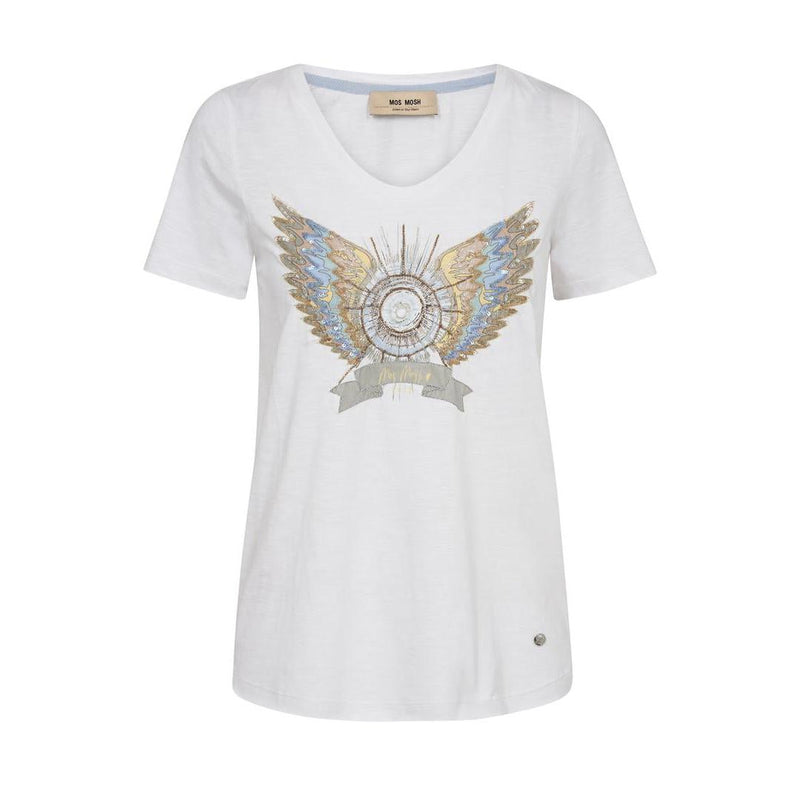 Mos Mosh, MMGethi Deco Tee, White