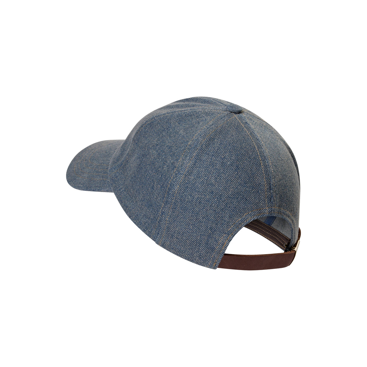 Mos Mosh Gallery, MMGGallery Demin Cap, Blue Denim-Mos Mosh Gallery-Minlillebutik.dk