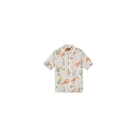 Mos Mosh Gallery, Babel Chase SS Shirt, Ecru-Mos Mosh Gallery-Minlillebutik.dk