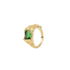 House of Vincent, Stolen possession Ring, Forgyldt, Mørkegrøn-House of Vincent-Minlillebutik.dk